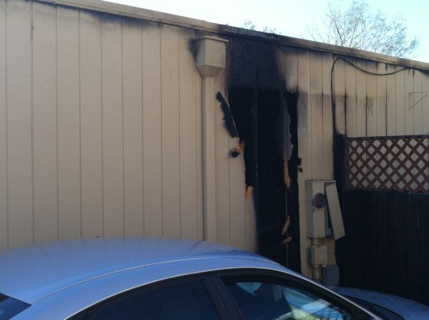Burning weeds blamed for $45K in damage to northwest Tucson home